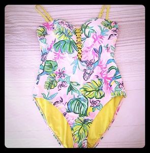 Lilly Pulitzer bathing suit size 14